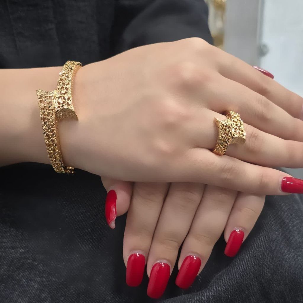 تکدست و انگشتر YSX کد 2183 - خرید آنلاین از گالری آداس